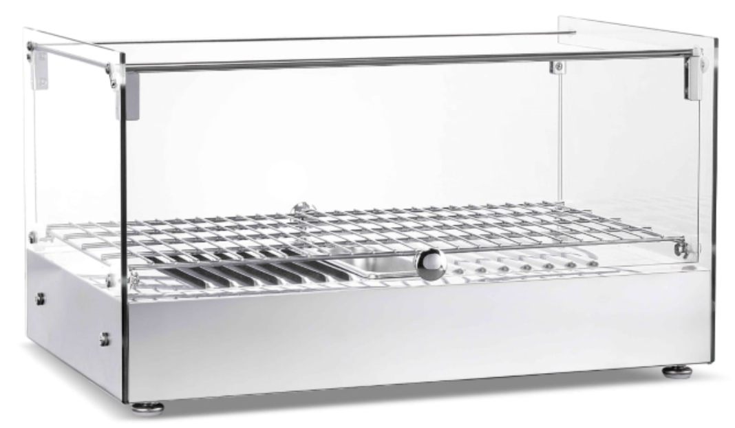 PACIFIC HEATED DISPLAY COUNTER TOP- DOUBLE TIER- SELF SERVICE - 555 x 361 x 379mm