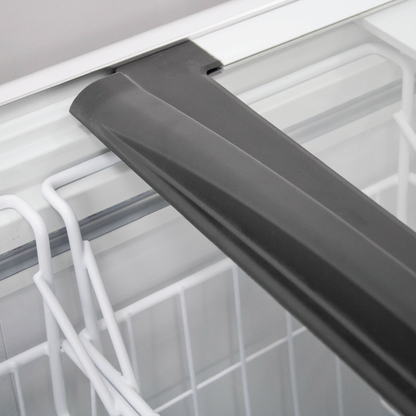 Island Freezer W Sliding Glass Top -355L