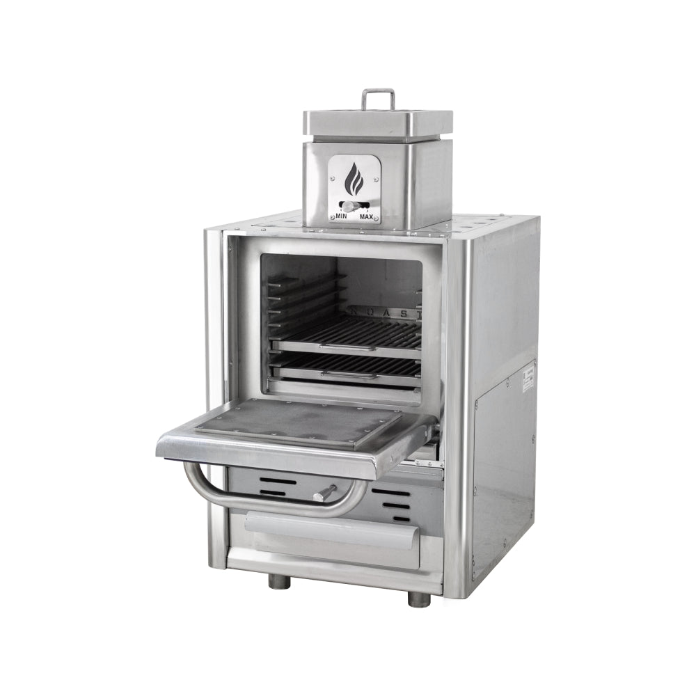 Semi-Pro Roaster Charcoal oven 580mm – Black - Catering