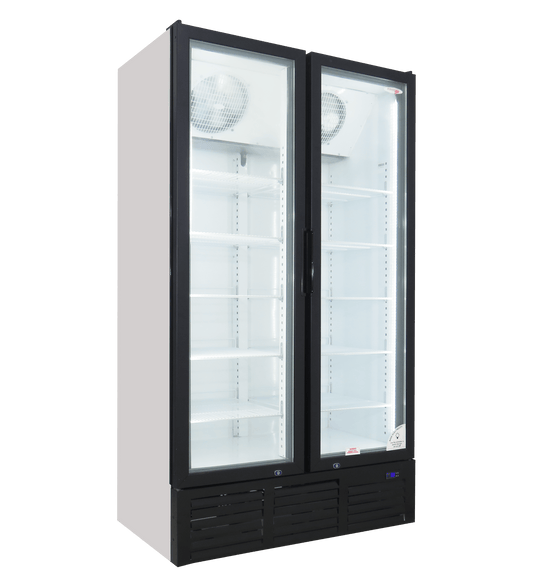 FRIDGE STAR DOUBLE HINGED HEATED GLASS DOOR FREEZER (832 LT) - Catering
