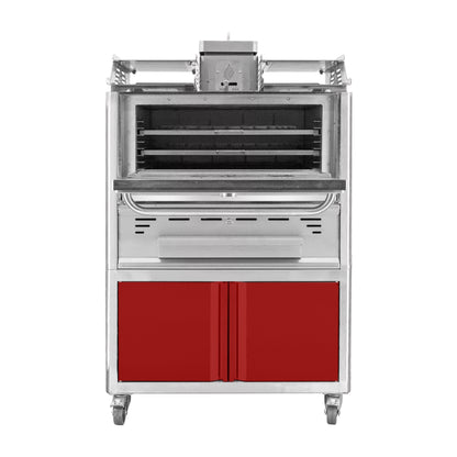 CHARCOAL OVEN - PRO 980MM - RED (ROASTER) - Catering