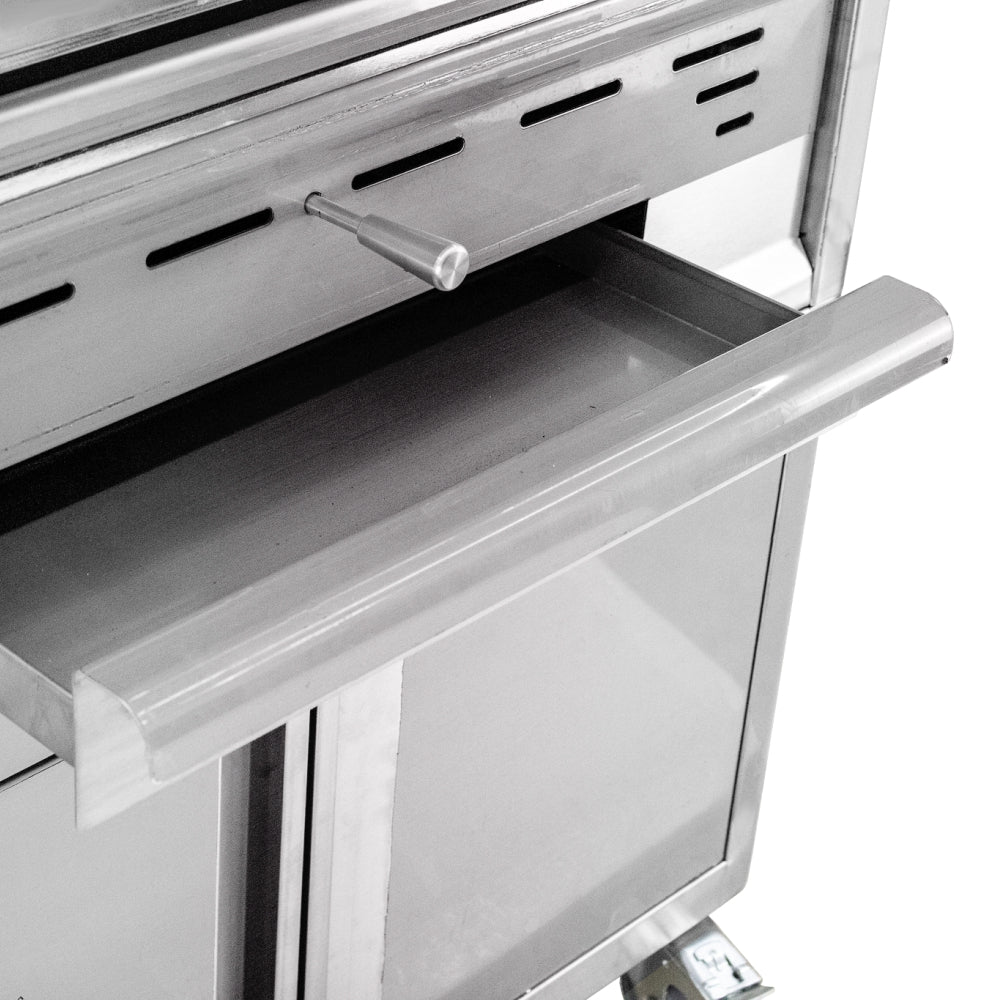 CHARCOAL OVEN - PRO 980MM - STAINLESS STEEL (ROASTER) - Catering