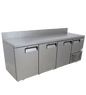 FRIDGE STAR UNDER BAR FRIDGE S/S EXTERIOR 3 AND HALF SWING SOLID DOORS INCL
CASTORS AND EMS - SPLASH BACK - Catering