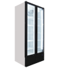 FRIDGE STAR FULL HEIGHT 2 GLASS DOOR HINGED (701 LT) - Catering