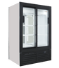 FRIDGE STAR FULL HEIGHT DOUBLE LANE SLIDING GLASS DOOR NO HEADER (390 LT) - Catering