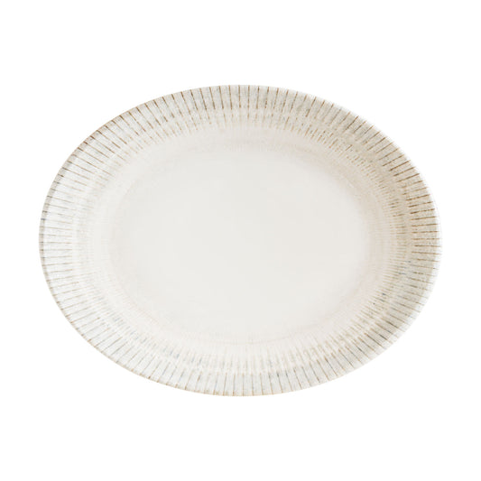 GALATA – OVAL COUPE PLATE – 31 x 24 CM (6) (BONNA) - Catering