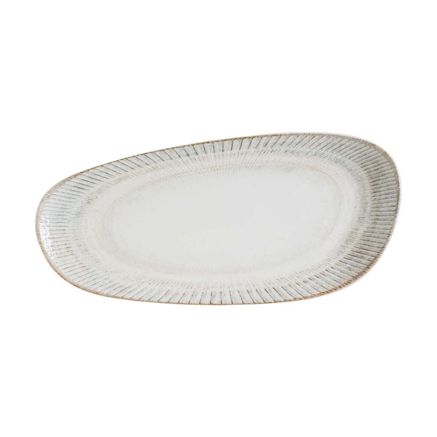 GALATA – ORGANIC RECTANGULAR PLATE – 36 CM (12) (BONNA) - Catering