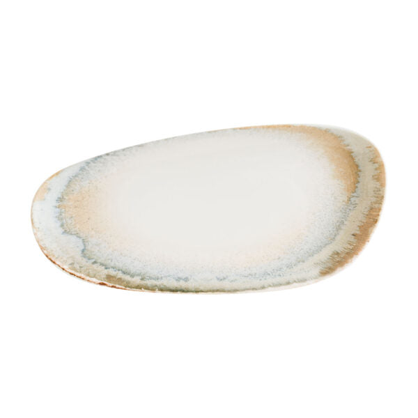 KNIDOS – Organic Rectangular Plate – 36 cm (12) (BONNA) - Catering