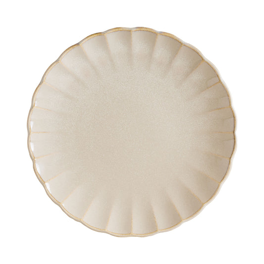 EAST SAND – Coupe Scalloped Plate – 25 CM (12) (BONNA) - Catering