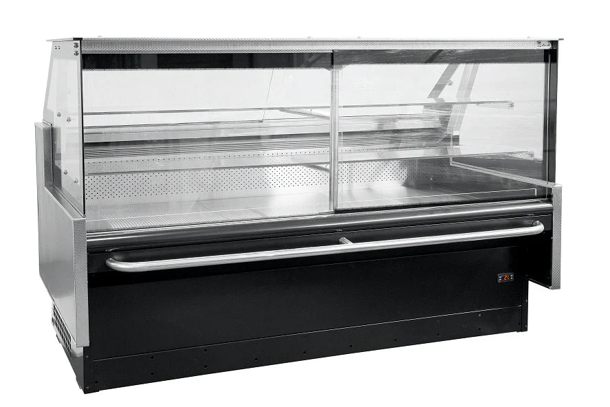 Pastry Square Glass 1.8m Chiller (Just Refrigeration) - Catering