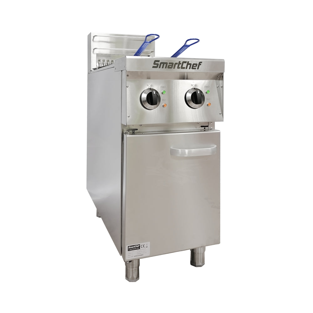High Speed Fryer 2 x 15Lt bin (SMARTCHEF) - Catering