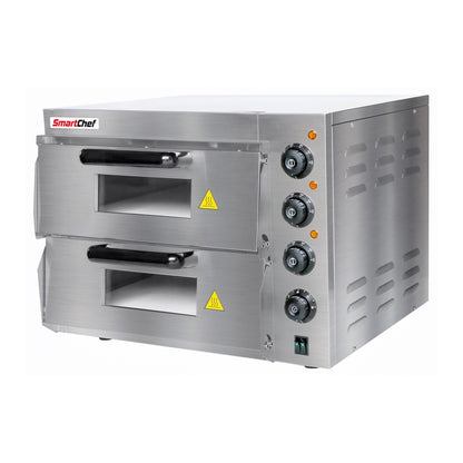 Pizza Oven – Double Deck (Eco) (SMARTCHEF) - Catering
