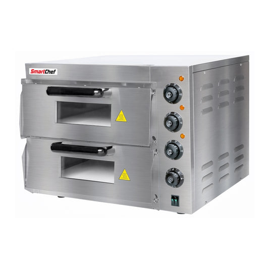 Pizza Oven – Double Deck (Eco) (SMARTCHEF) - Catering