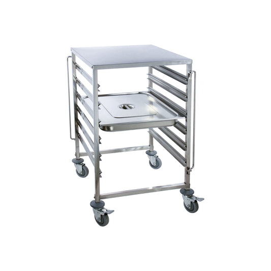 7 Tier Rack Pack Trolley (2/1GN)