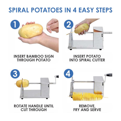 Spiral Potato Cutter (SMARTCHEF) - Catering