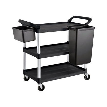 Plastic Tea Trolley (3 tier) No-Bins