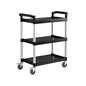 Plastic Tea Trolley (3 tier) No-Bins