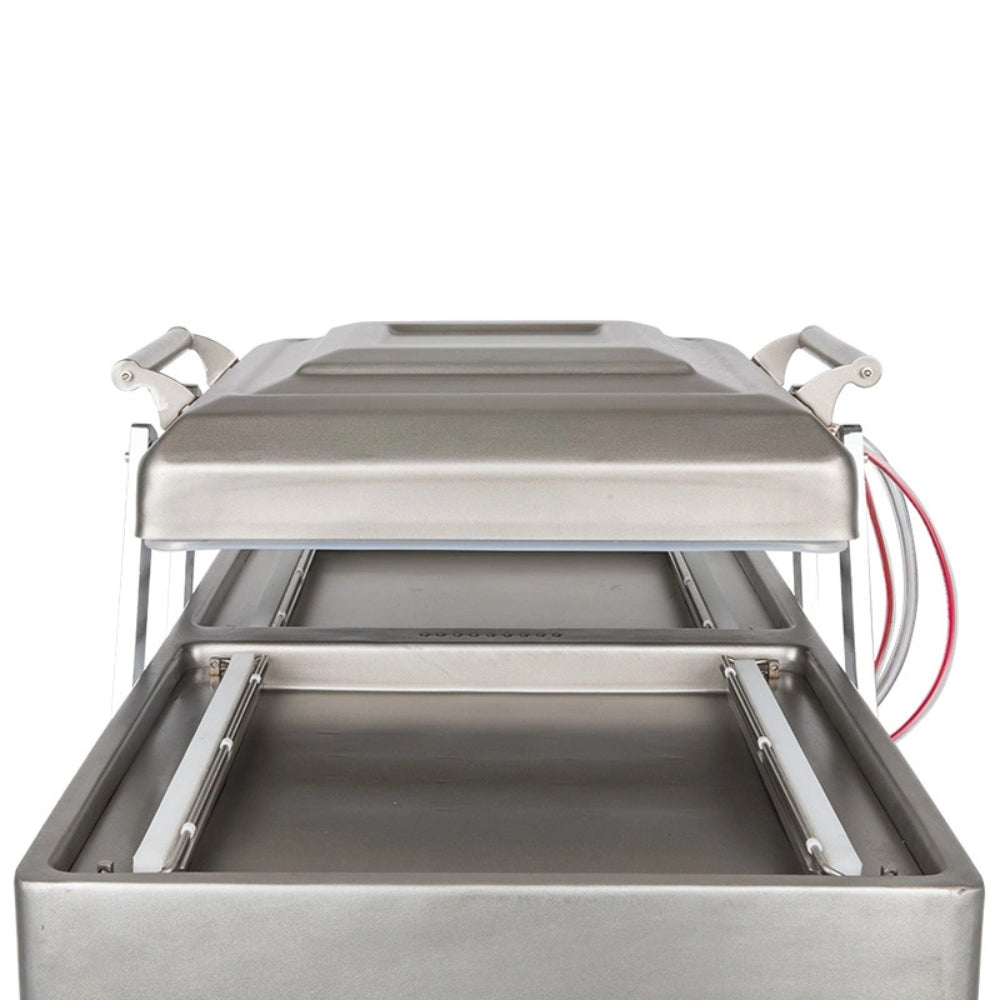 Vacuum pack machine alternating chambers with gas flush (SMARTVAC) - Catering