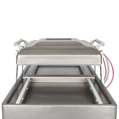 Vacuum pack machine alternating chambers with gas flush (SMARTVAC) - Catering