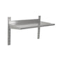 S/STEEL WALL SHELVING SINGLE - 600 X 300MM (Global)