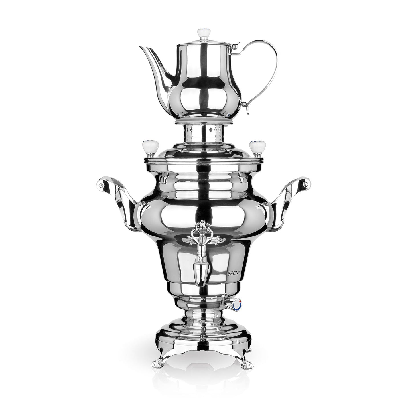 SAMOVAR TEA URN ELECTRIC - 220V S/STEEL (TIGER)