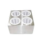 UTENSTIL HOLDER - 4 PLASTIC INSERTS