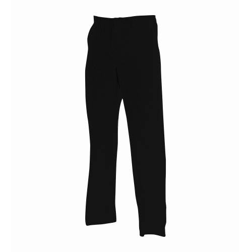 CHEFS UNIFORM -BAGGIES BLACK -SMALL (Chef Equip)