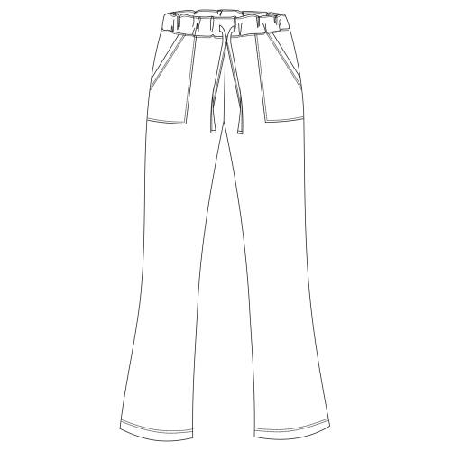 CHEFS UNIFORM LADIES BAGGIES - X SMALL (Chef Equip)