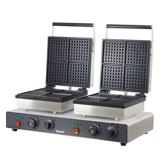 Waffle Baker-Double Square (SMARTCHEF) - Catering