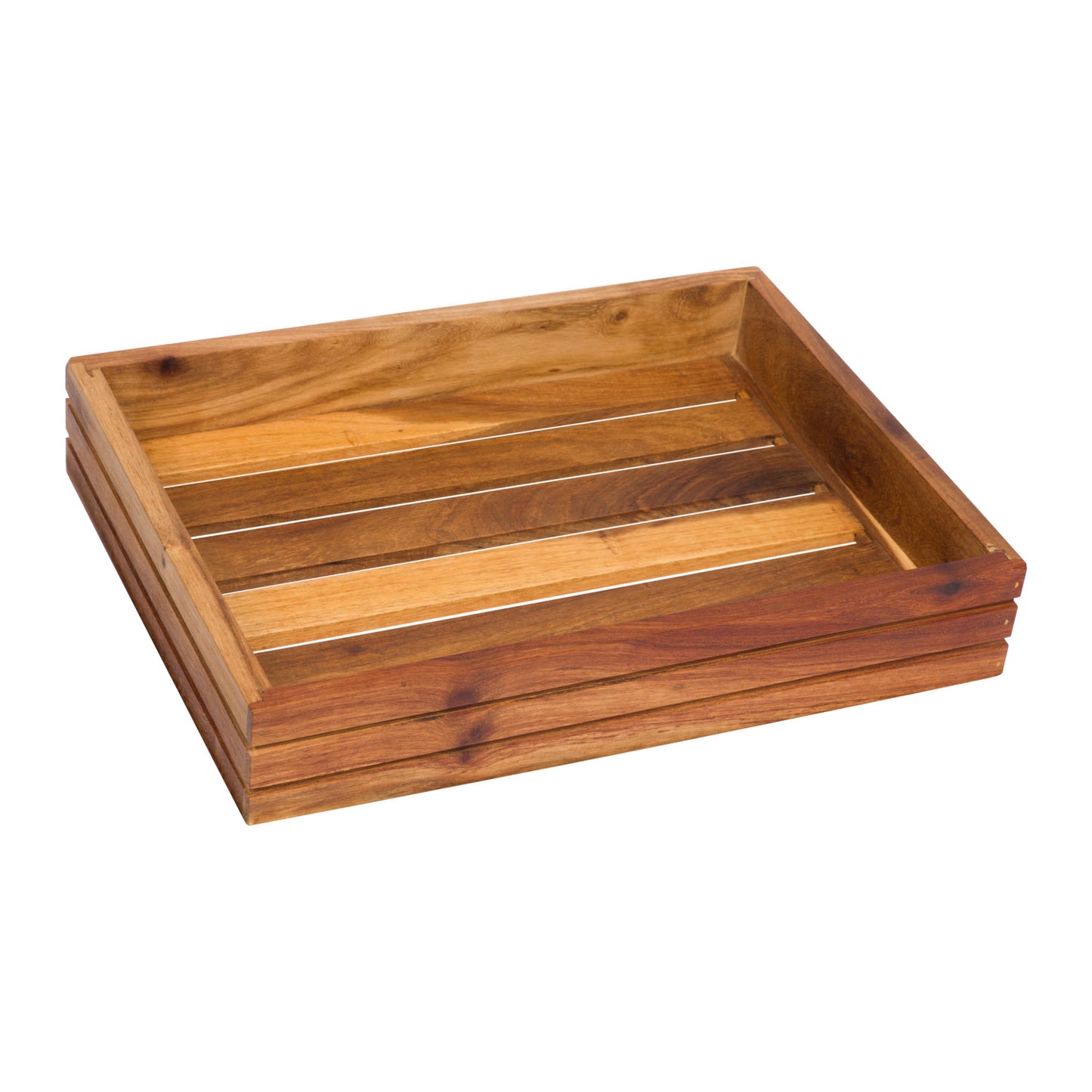 WOOD DISPLAY BASKET (400 X 300 X 70MM) INFINITI (Infiniti)