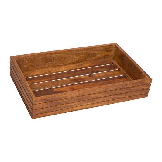 WOOD DISPLAY BASKET (500 X 300 X 90MM) INFINITI (Infiniti)