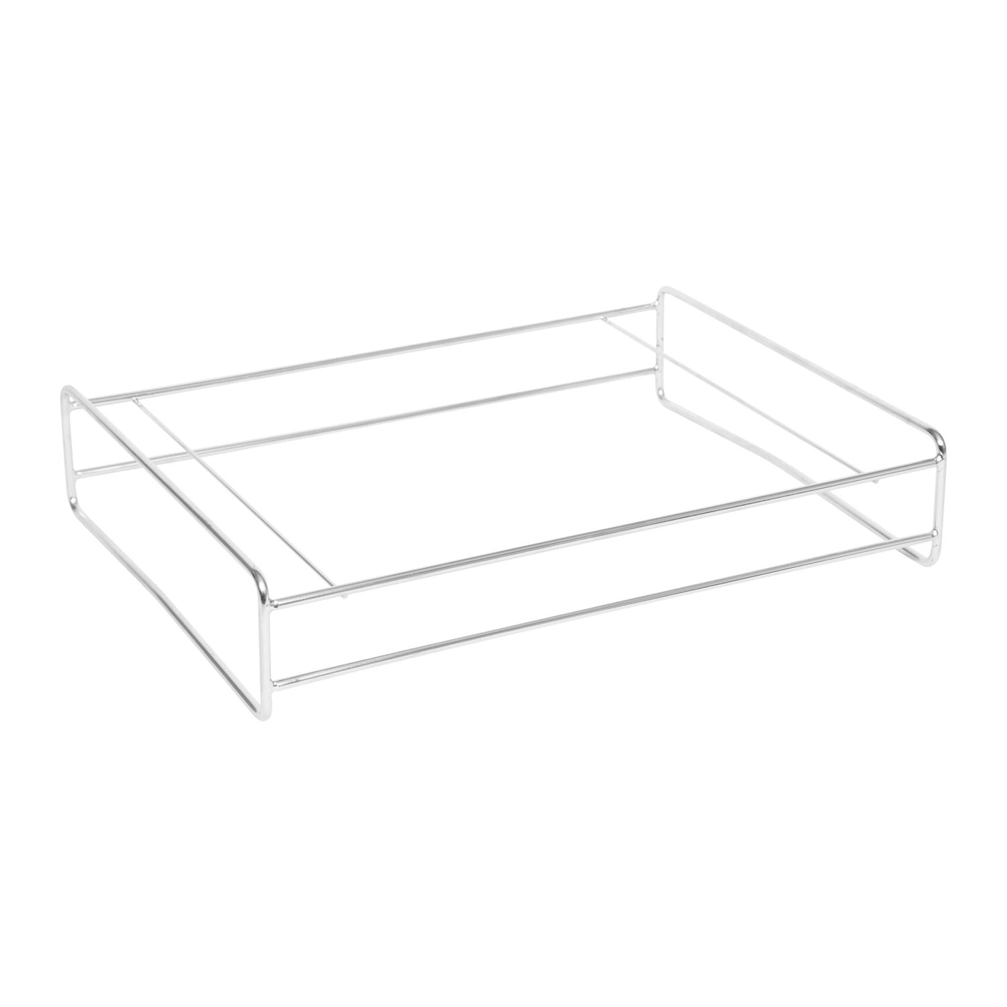WOOD DISPLAY STAND (STEEL) INFINITI - 400 X 300MM STRAIGHT (Infiniti)