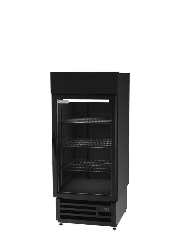 STAYCOLD Carbon Edition Single Hinged Half Door Cooler - Catering