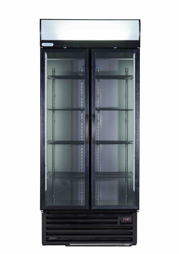 STAYCOLD Carbon Edition Double Hinged Door Cooler - Catering