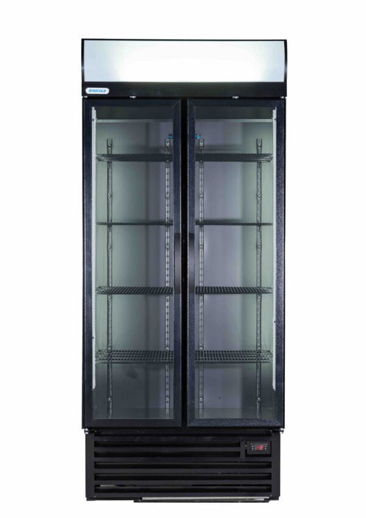 STAYCOLD Carbon Edition Double Hinged Door Cooler - Catering