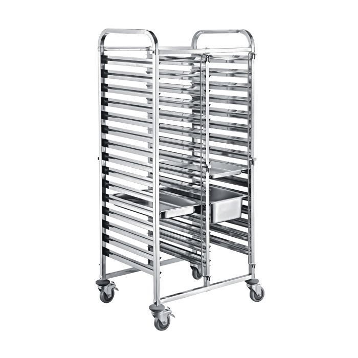 Stainless Steel Rack Trolley - 16 Tier (SMARTCHEF)