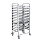 Stainless Steel Rack Trolley - 16 Tier (SMARTCHEF)