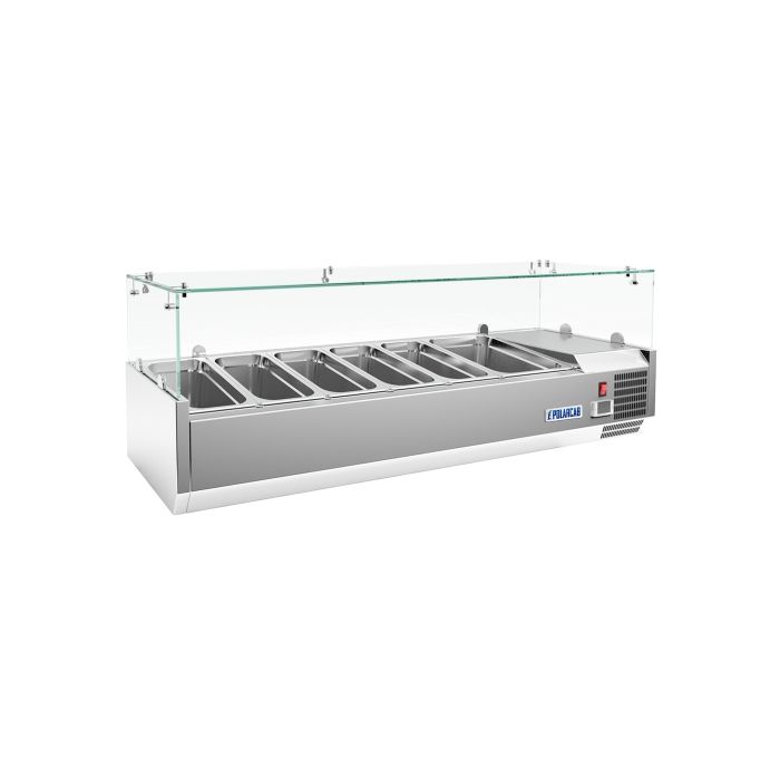 Pizza Ingredient Fridge - 8 Division (POLARCAB) - Catering