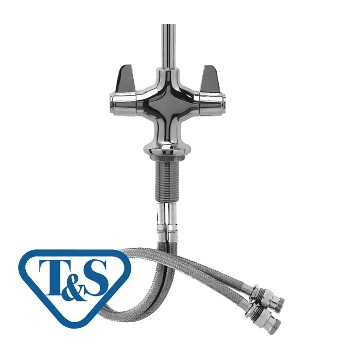 Deck mounted pre-rinse spray (T&S)