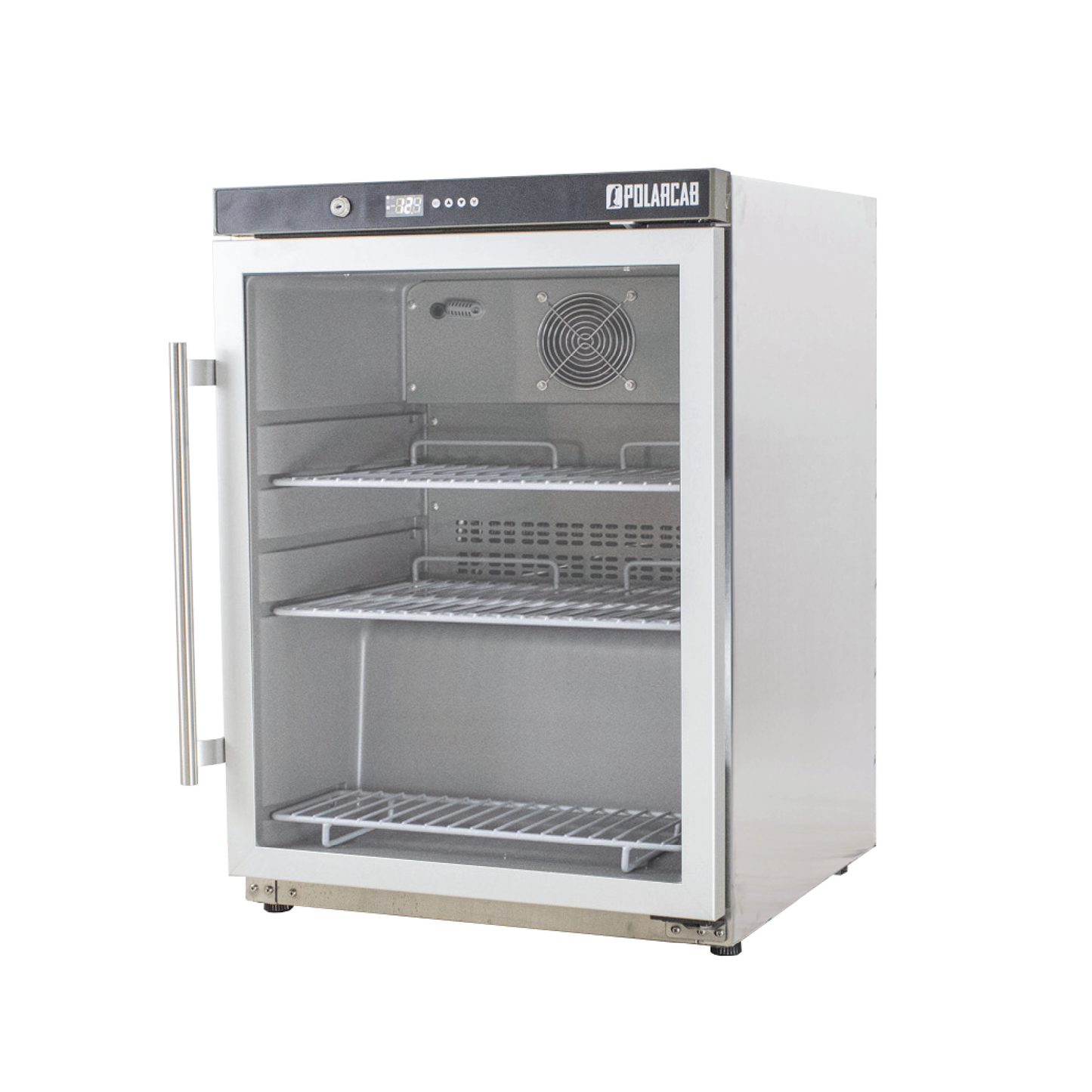 UPRIGHT FREEZER WITH GLASS DOOR - 120LT (POLARCAB) - Catering