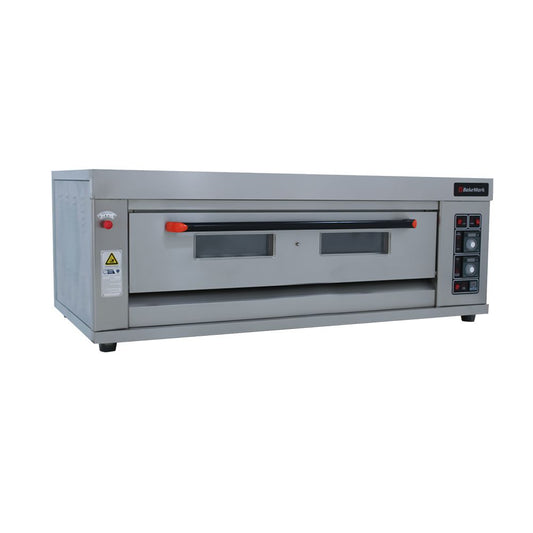 Single Deck Gas Oven - 3 Trays (BAKEMARK)