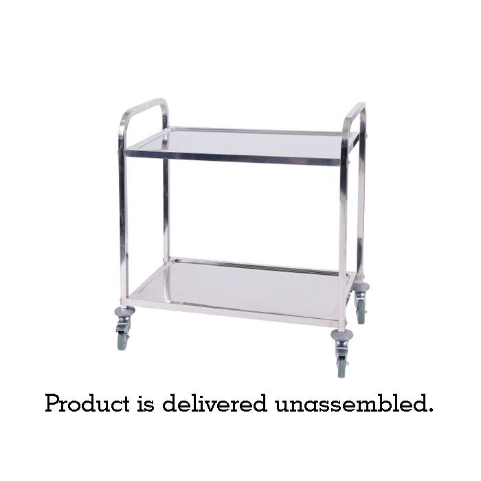 Stainless Steel Tea Trolley - 2 Tier (SMARTCHEF)