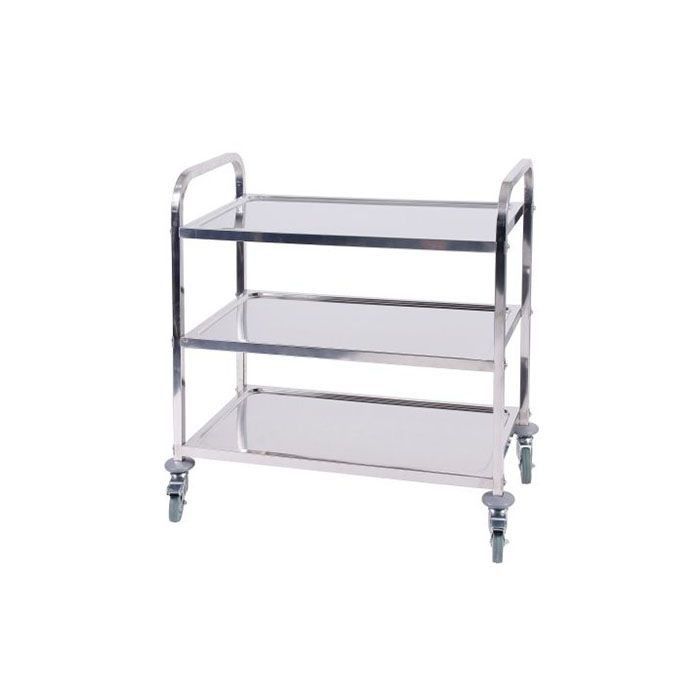 Stainless Steel Tea Trolley - 3 Tier (SMARTCHEF)