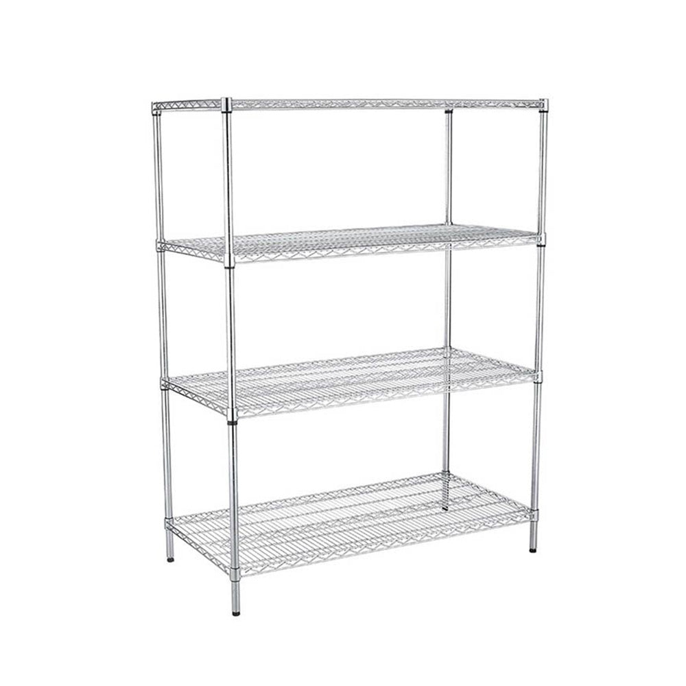 Floor Standing Chrome Shelving, 4 Tier - 1200mm (SMARTCHEF)