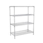 Floor Standing Chrome Shelving, 4 Tier - 900mm (SMARTCHEF)
