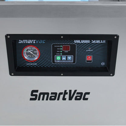 Vacuum pack machine with dual sealing bars - 600mm (SMARTVAC)